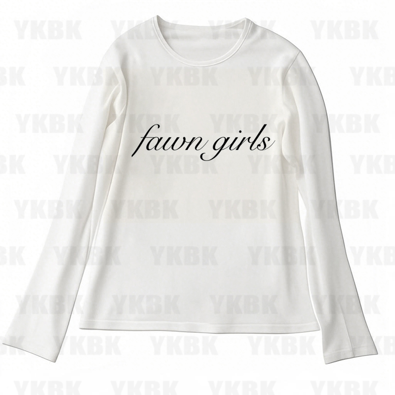 Y2K Graphic Baby Tee Crop - Ropa informal con letras Y2K para