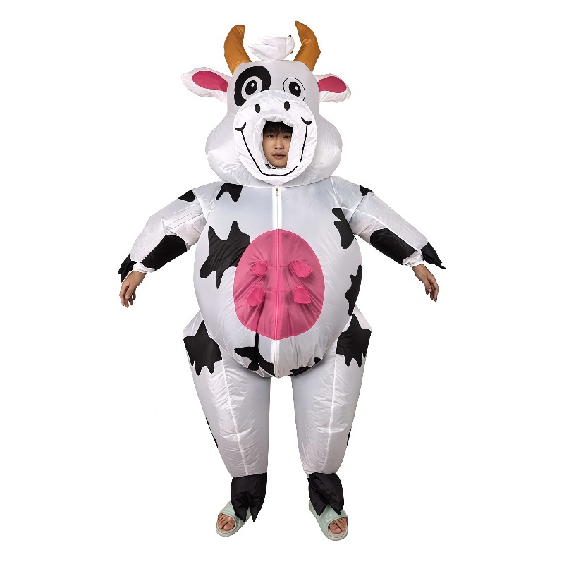 Dresses - Divertido disfraz de vaca inflable para