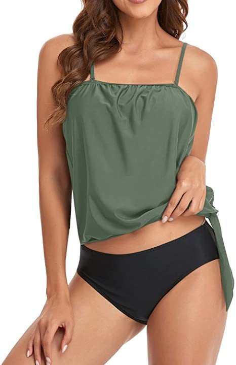 Tankini para Mujer, Bikini de  - Tops reseña y precio