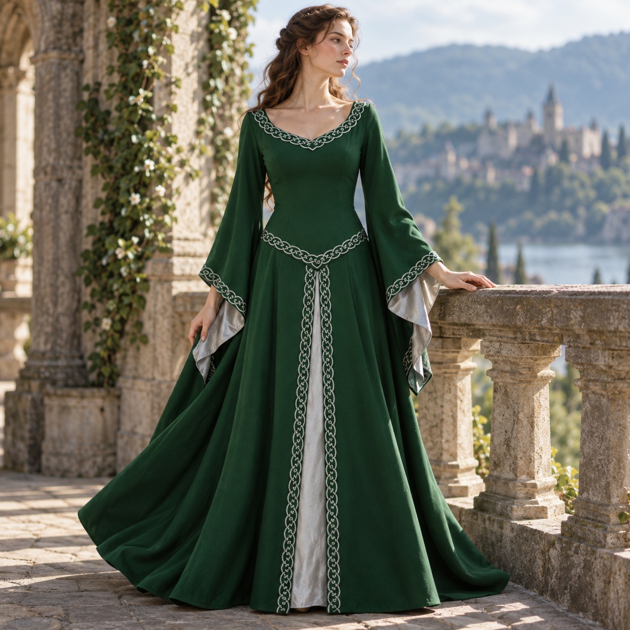 Vestido retro de manga larga,  - Dresses reseña y precio