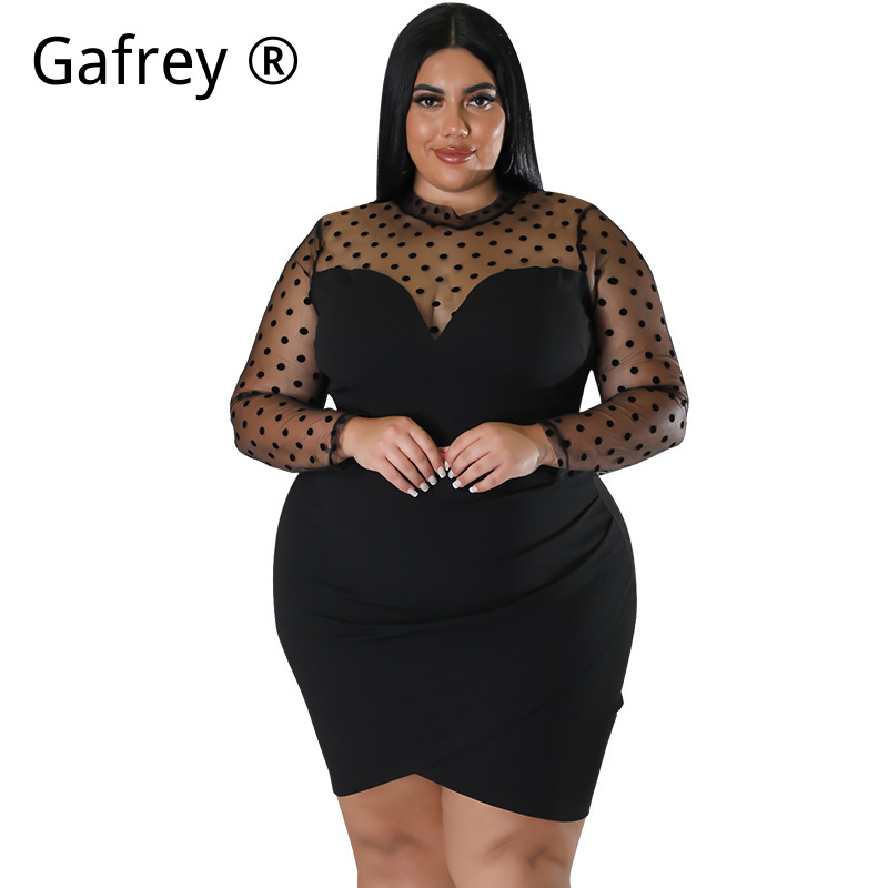 Vestido Midi Bodycon Sexy de M - Sexy Mesh Sheer Bodycon Dress reseña y precio