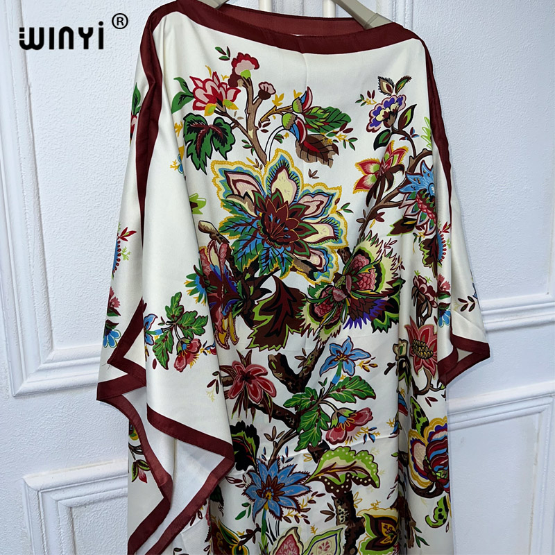 WINYI Ropa Africana de Alta Ca - Boho Summer Beach Maxi Dress reseña y precio