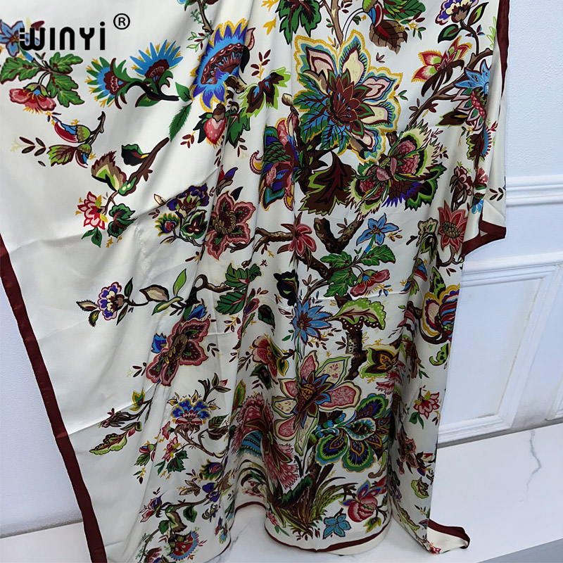 WINYI Ropa Africana de Alta Ca - Boho Summer Beach Maxi Dress reseña y precio