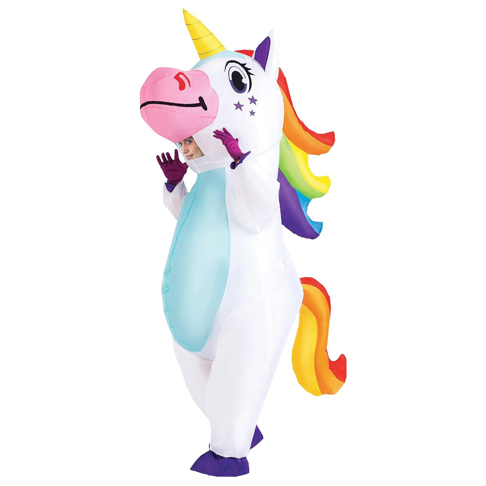 Disfraz Inflable de Unicornio  - Dresses reseña y precio