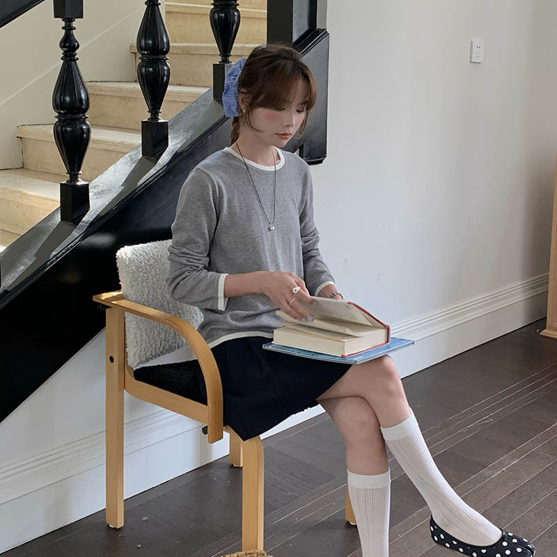 Camisa de Manga Larga con Cuel - Blouses reseña y precio