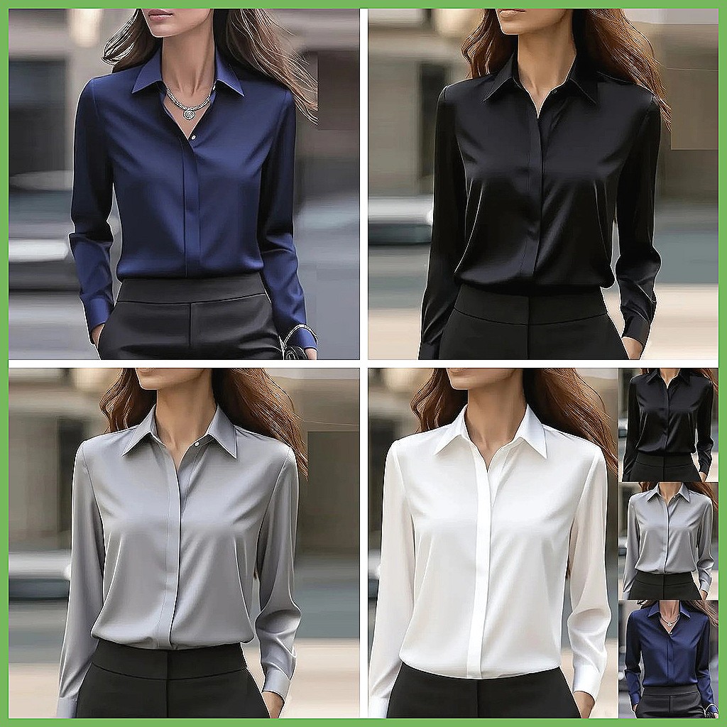 Nueva Blusa de Oficina para Mu - Blouses reseña y precio