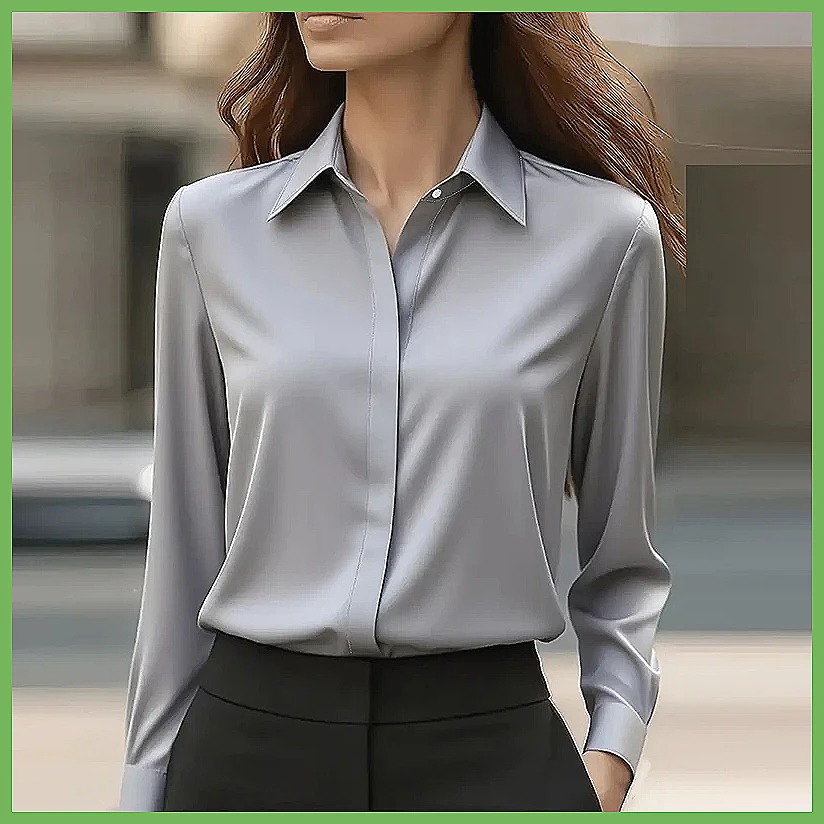 Nueva Blusa de Oficina para Mu - Blouses reseña y precio
