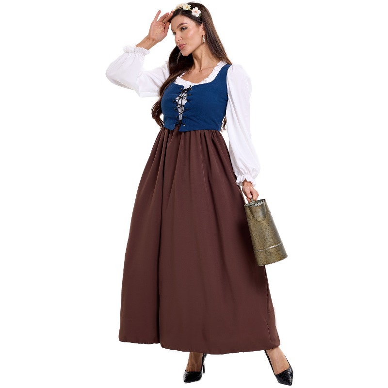 Traje de campesina vintage par - Tops reseña y precio
