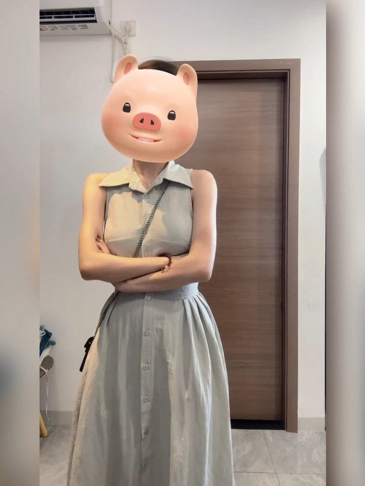 Vestido Camisero sin Mangas co - Korean Style A Line Shirt Dress reseña y precio