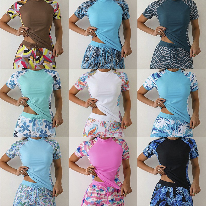 Tankini para mujer con pantalo - Tops reseña y precio