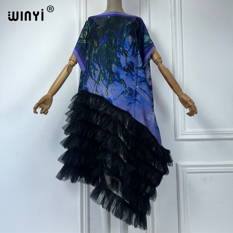 WINYI Africa Clothing Vestido  - Boho Summer Beach Maxi Dress reseña y precio